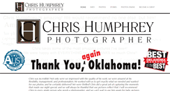 Desktop Screenshot of chrishumphreyphotographer.com